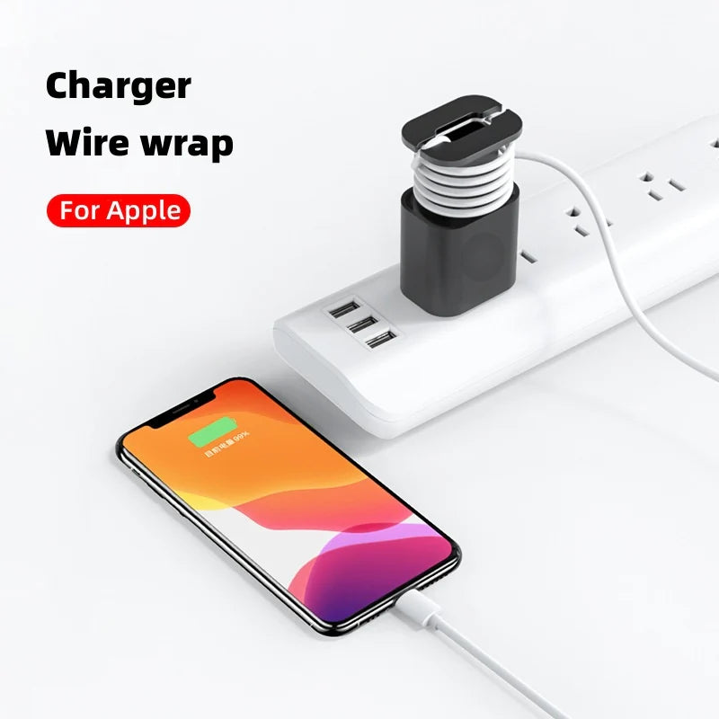 2 In 1 Creative Charger Protector Data Cable Organizer